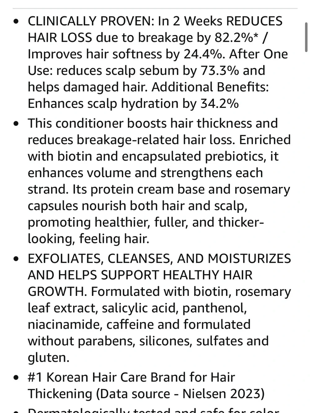 Dr Groot hair scalp revitalizing thickening conditioner unisex